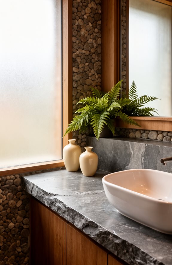 timeless stone and ceramic