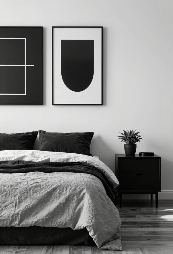 transform bedroom with art