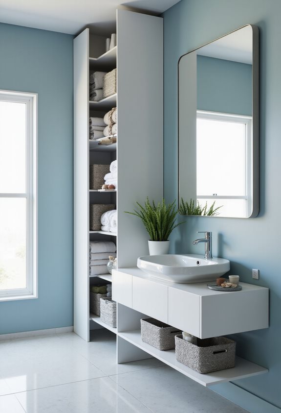 vertical storage solutions maximize space