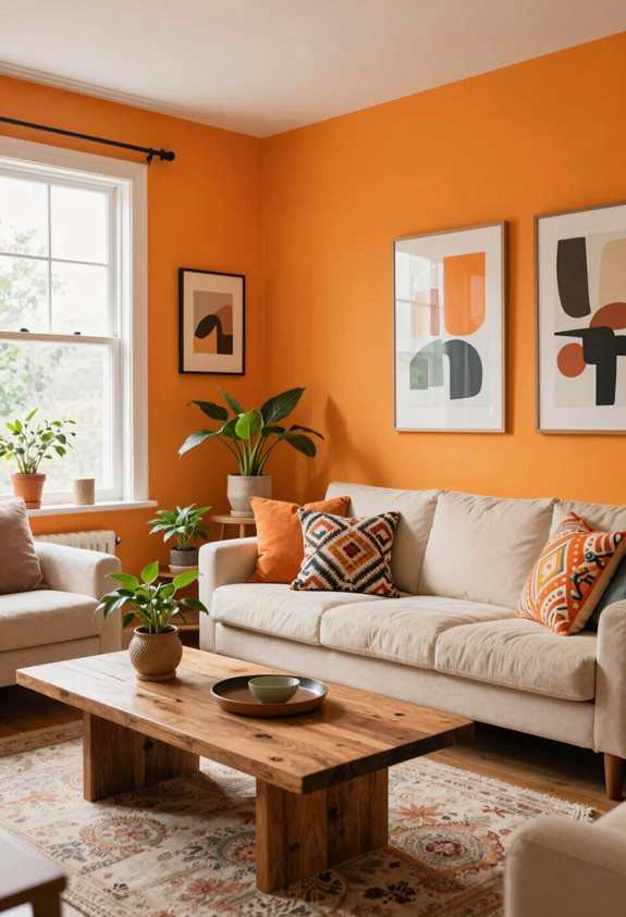 vibrant hue cozy accents