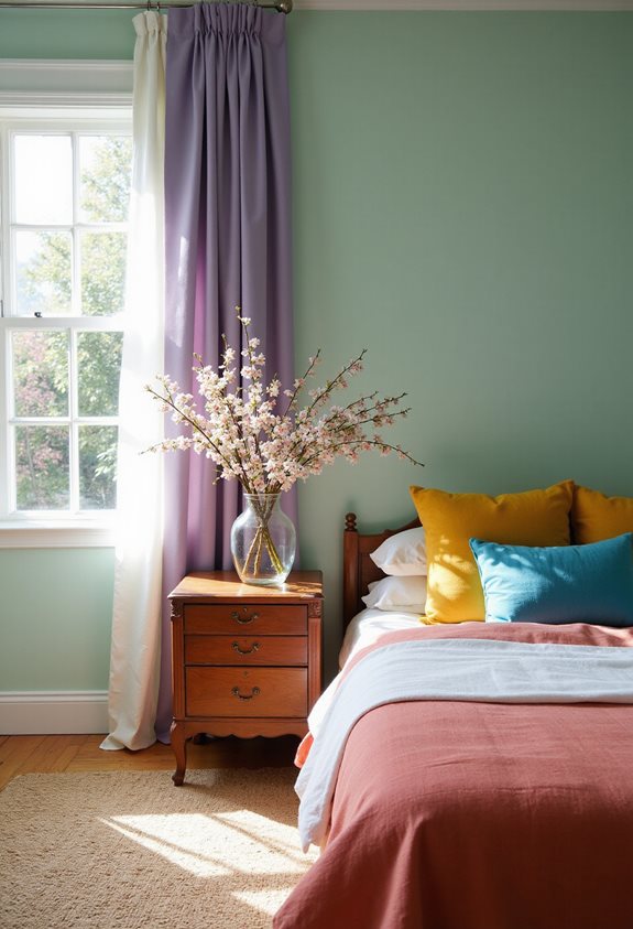 vibrant spring color combinations