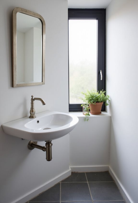wall mounted sink benefits