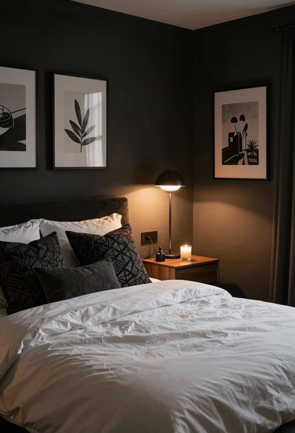 warm lighting for coziness