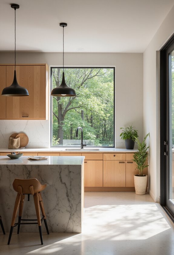 warm natural lighting fixtures