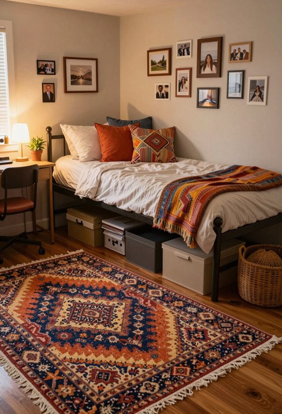 warm your space with rugs