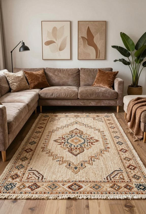 woven rugs enhance living space