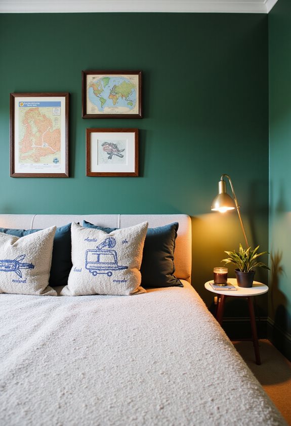 accent wall expresses love