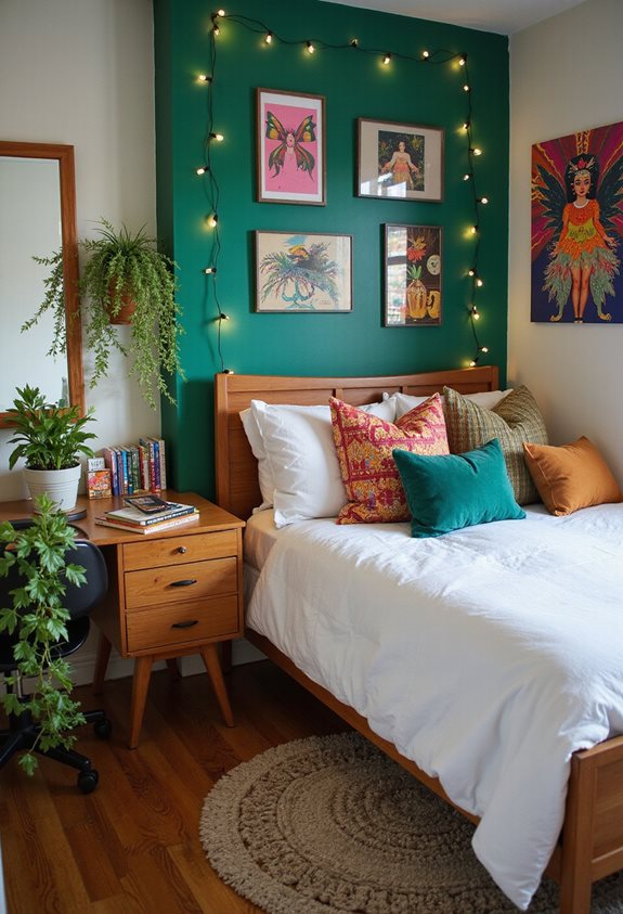 accent walls for personality