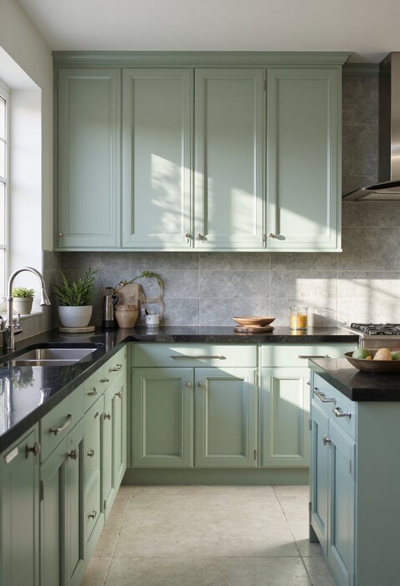 balanced modern kitchen design