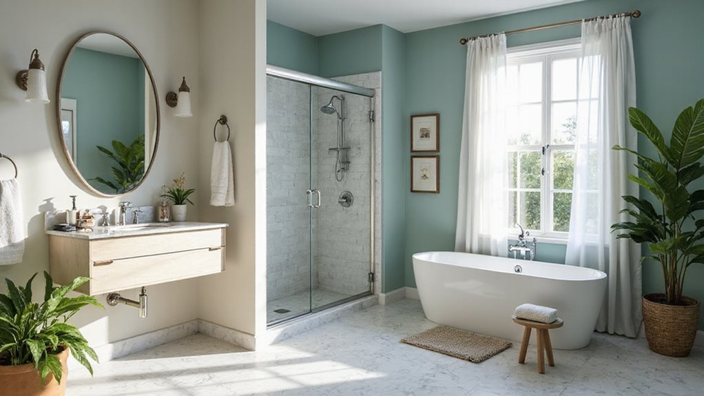 21 Small Bathroom Colour Schemes