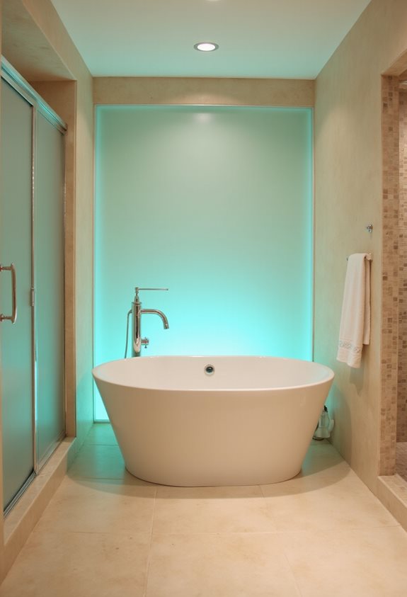 bathroom light color impact