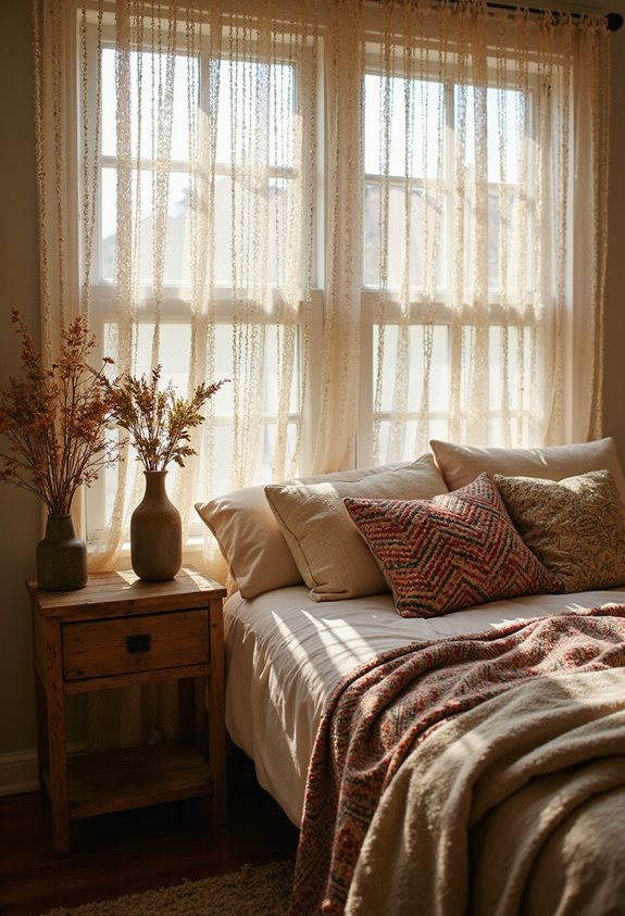 beaded tassel curtain upgrade