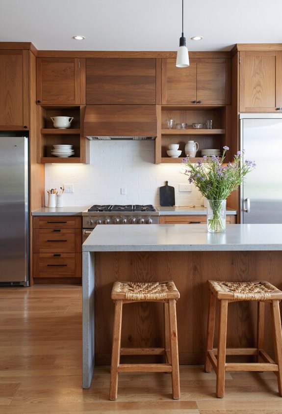 blend modern rustic styles