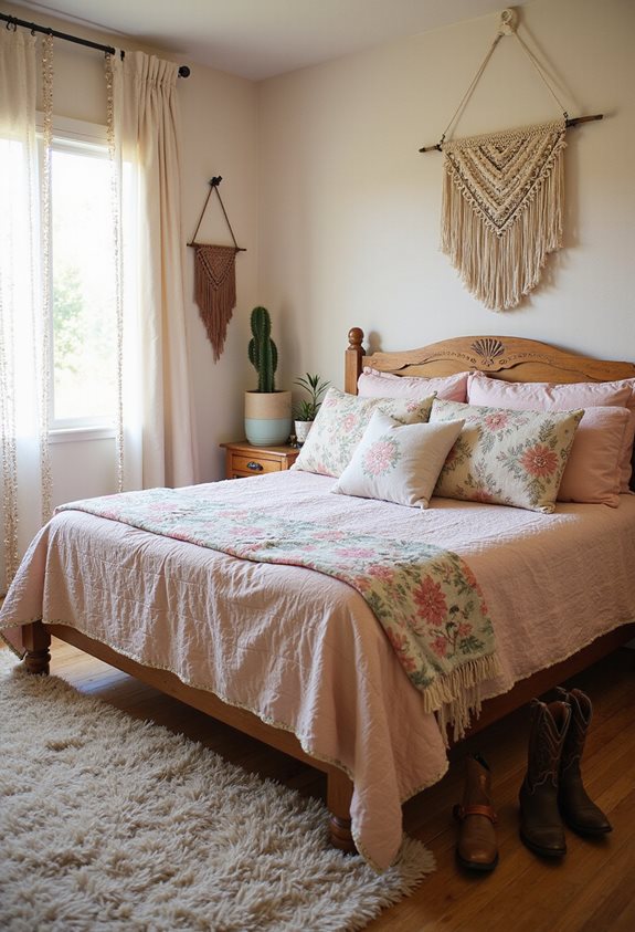 boho western beaded curtains