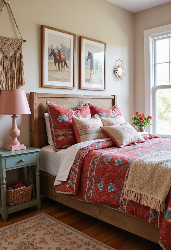bold navajo prints decor