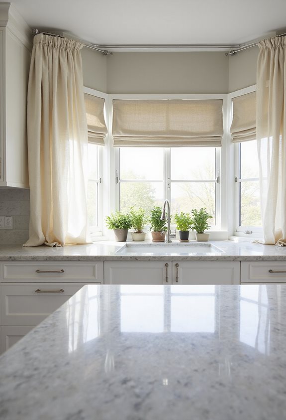 bright airy window treatments
