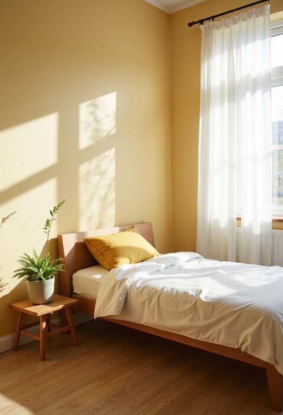 bright warm minimalist design