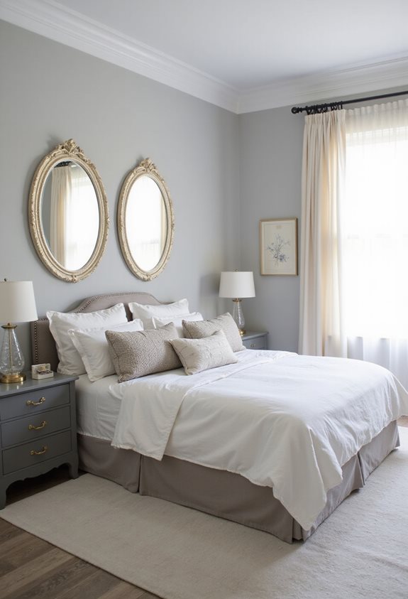 brighten space with mirrors