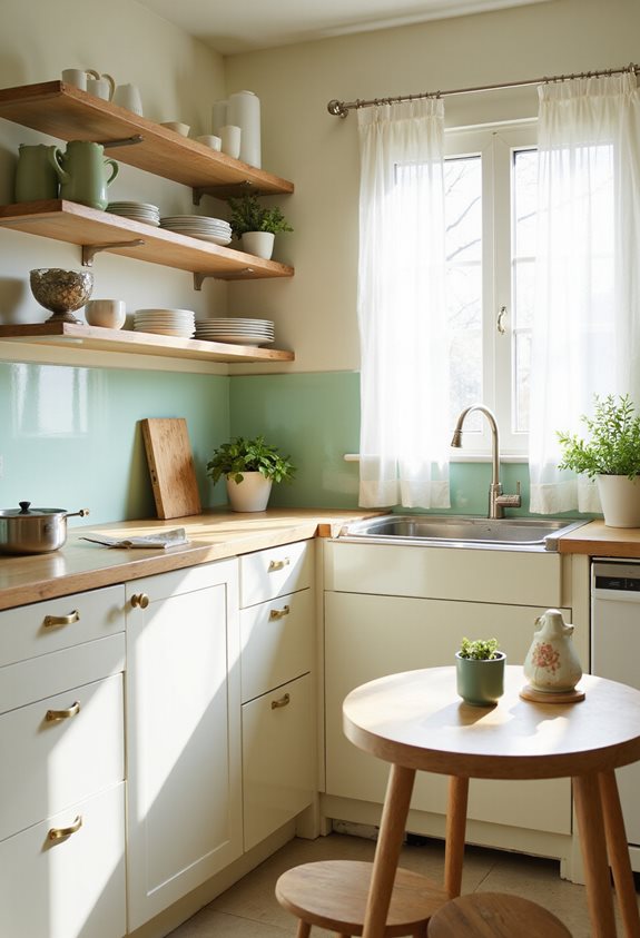 brighten your small kitchen