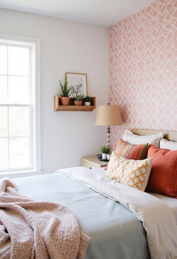 budget friendly accent wall ideas