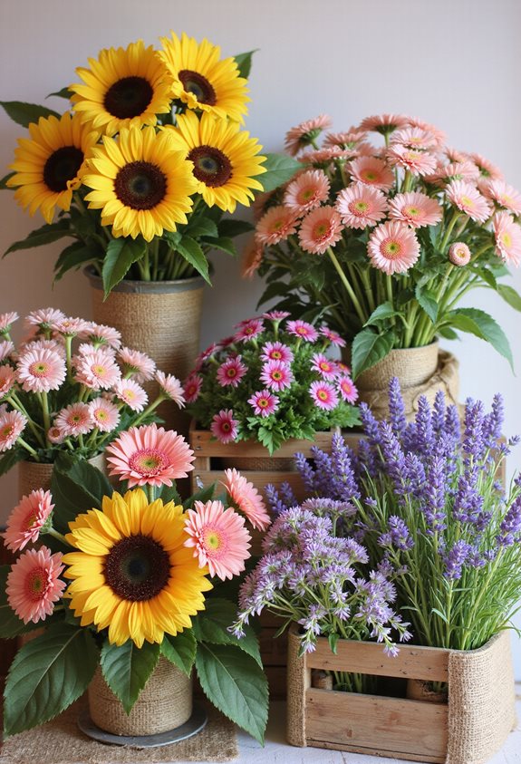 budget friendly flower options