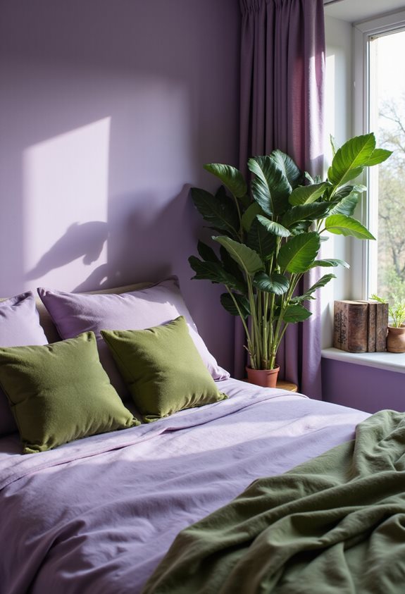 calm cozy retreat bedroom