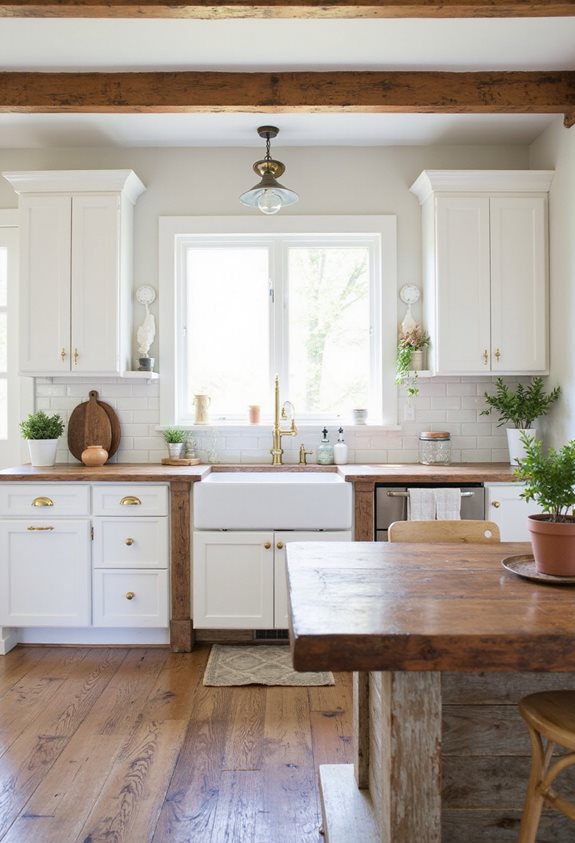 charming farmhouse kitchen aesthetics
