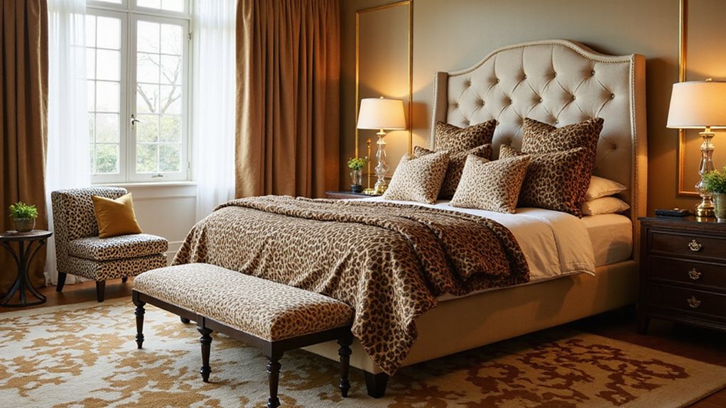 18 Leopard Print Bedroom Ideas That Feel Stylish