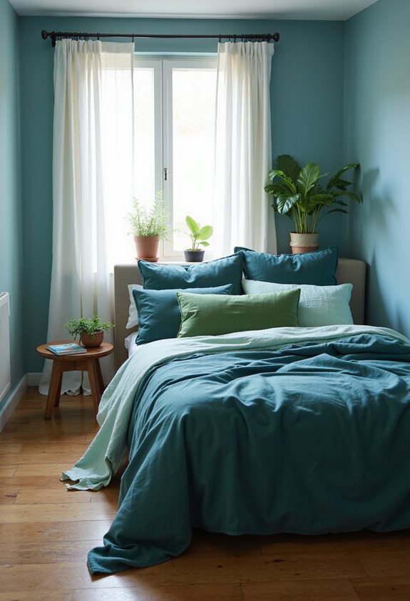 choosing serene color shades