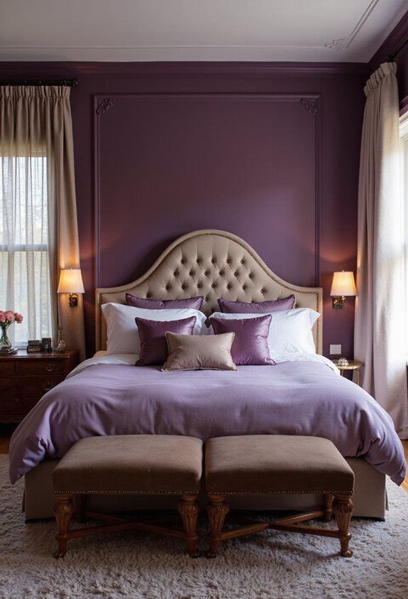 choosing the perfect purple