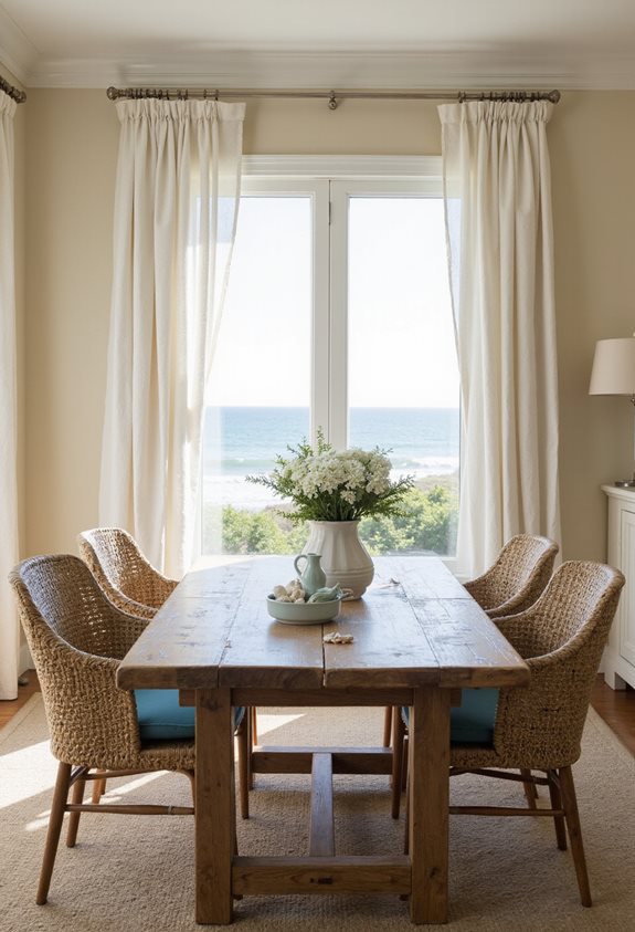 coastal dining room decor