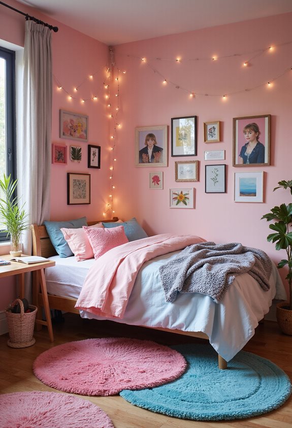 color palette reflects personality