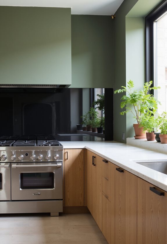 contrast in color scheme