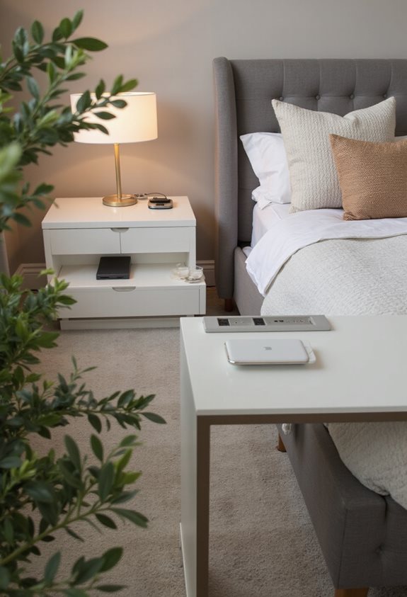 convenient guest charging options