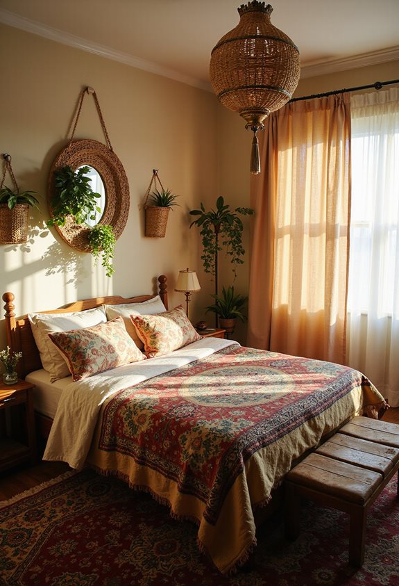 cozy boho lighting fixtures