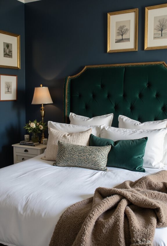 cozy dramatic sanctuary colors