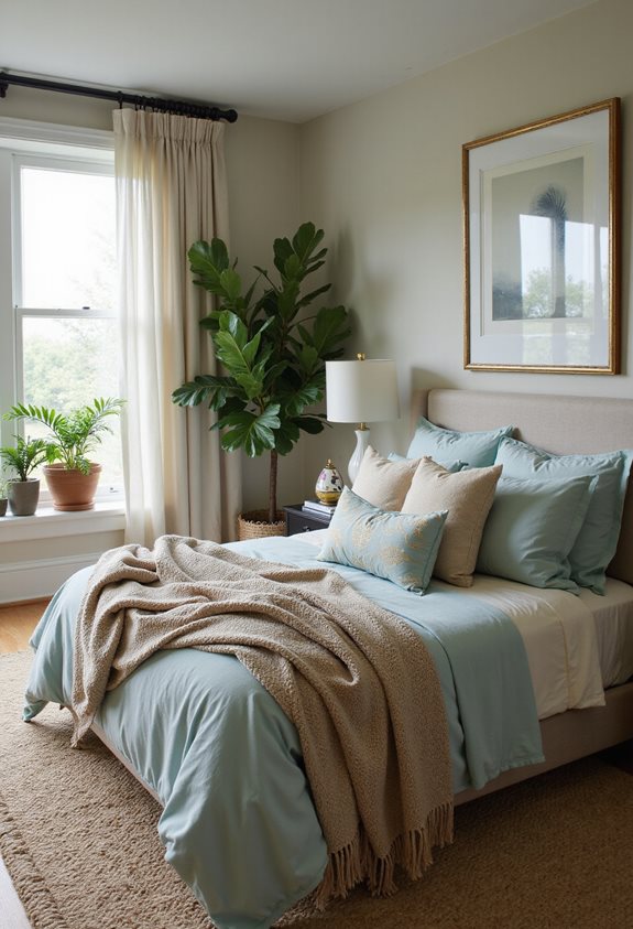 cozy inviting color palette