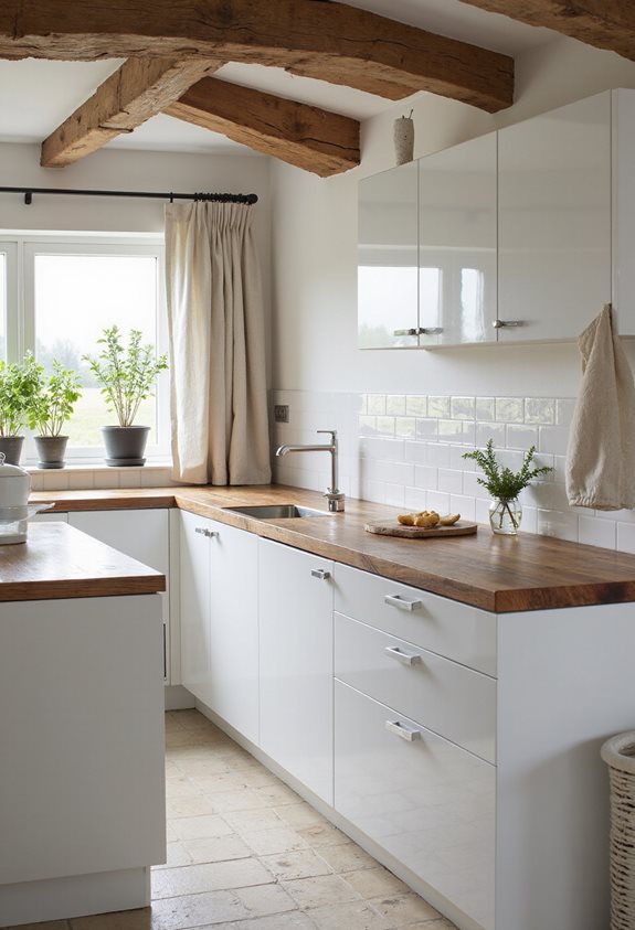 cozy matte white contrast