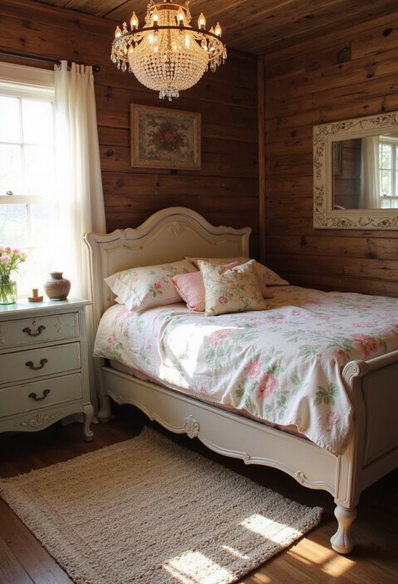 cozy rustic wood walls