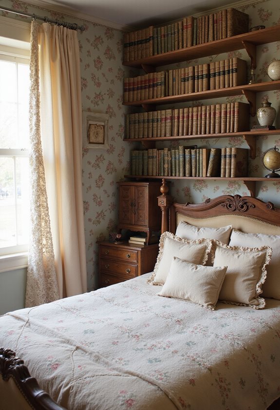 cozy shelves of nostalgia