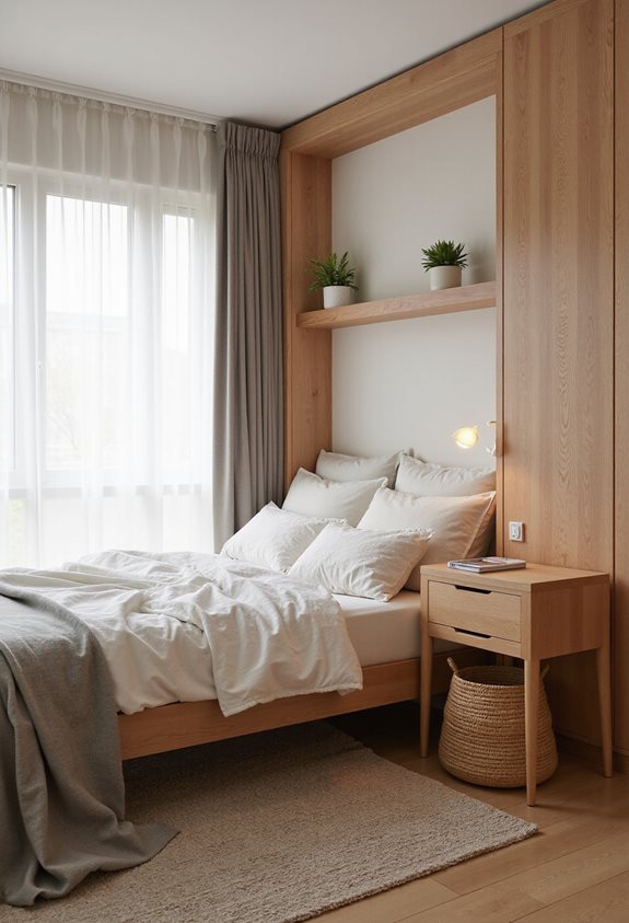 cozy space saving guest bedrooms