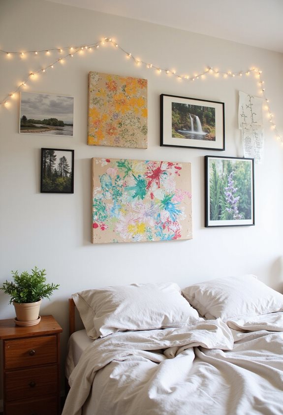 creative budget friendly wall art