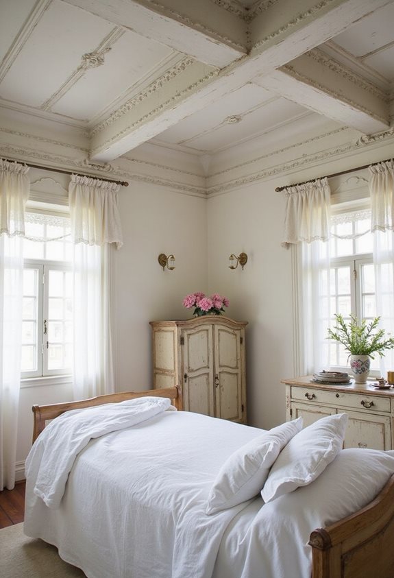 decorative moldings enhance charm