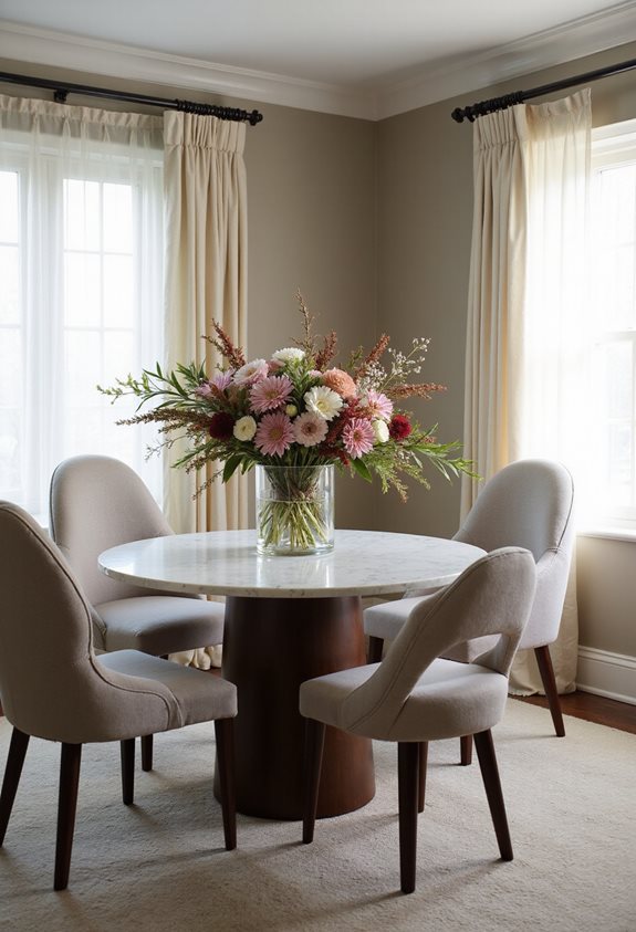 dining table shape matters