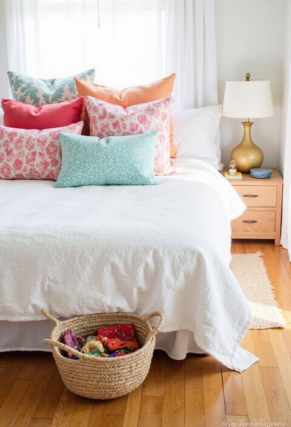 diy inexpensive throw pillows