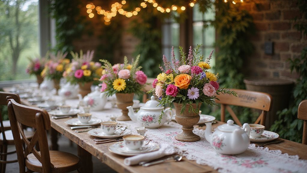 21 Amazing DIY Tea Party Centerpieces and Table Decorations