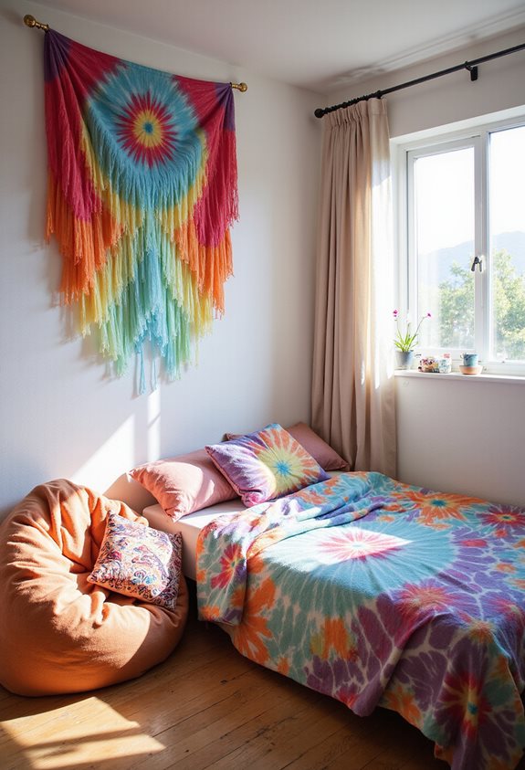 diy vibrant tie dye creations