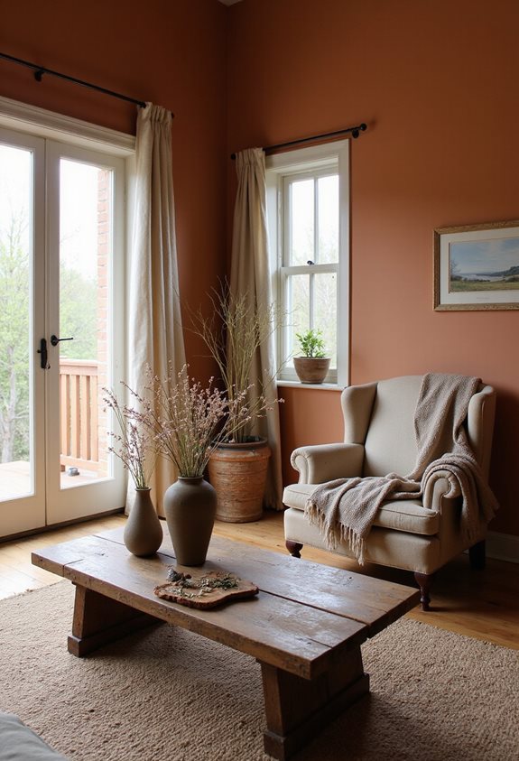 earthy tones for interiors