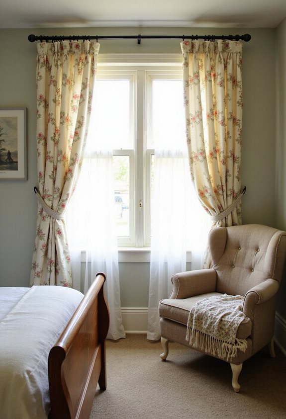 elegant curtains and drapes