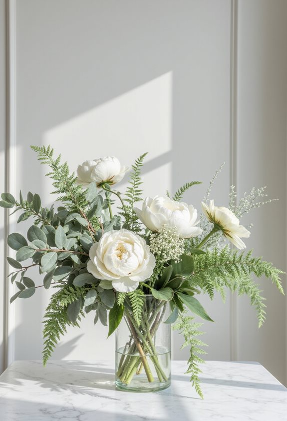 elegant minimalist bloom bar